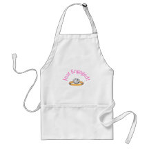 Just Engaged (Diamond) Aprons
