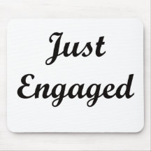 Just Engaged Mouse Mat
