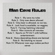 Just for Men Diamond Plate Poster