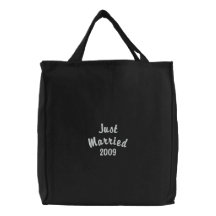 Just Married 2009 Canvas Bag