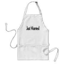 Just Married Apron