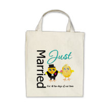 Just Married For All The Days of Our lives Bags