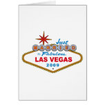 Just Married In Fabulous Las Vegas 2009 Cards
