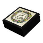 Just Married Wreath Keepsake Box