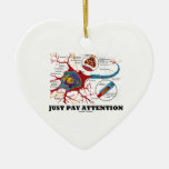 Just Pay Attention (Neuron / Synapse) Christmas Tree Ornaments