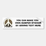 Just Peace T-shirts and Gifts Bumper Stickers