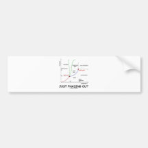 Just Phasing Out (Water Chemistry Attitude) Bumper Sticker
