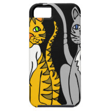 Just Two Innocent Cats... iPhone 5 Case