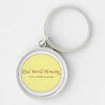 Justice and politics  Lawyers Keychain