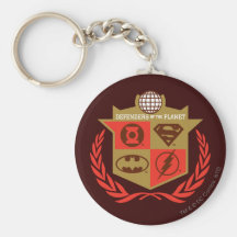 Justice League Defenders of the Planet Keychains