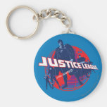 Justice League Global Heroes and Globe Keychain