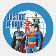 Justice League Global Heroes Sticker