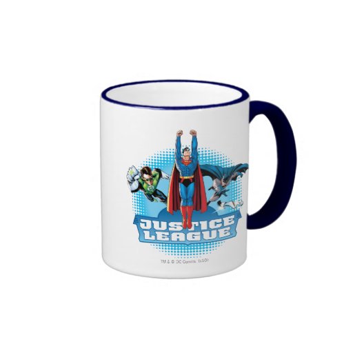 Justice League Power Trio Coffee Mugs