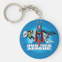 Justice League Power Trio Key Chains