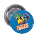 Justice League "Strength in Numbers" Pinback Buttons
