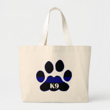 K9 Blue Line Canvas Bag