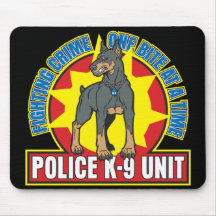 K9 Doberman Bite Mouse Pads
