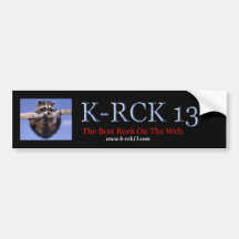 K-Rock bumper sticker 3