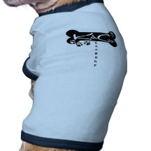KaC Bone Doggy Tee Doggie Tee Shirt