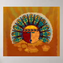 Kachina Mask Print