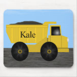 Kale Cool Dump Truck Mousepad