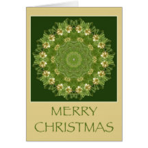 Kaleidoscope Kard for Christmas Greeting Cards