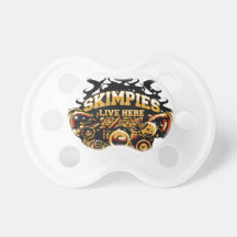 Kalgoorlie Gold Mining town-with skimpies theme Baby Pacifier