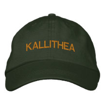 Kallithea Cap Embroidered Hat