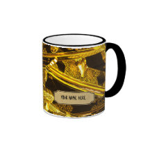 Kamakura Japan Gold Ornate Temple Gate Decoration Coffee Mugs