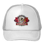 Kamikaze Skull Mesh Hats