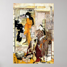 Kanadehon Chushingura Act Ten 1807 Print