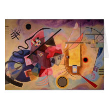 Kandinsky Abstract art Cards