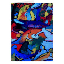 Kandinsky Abstract art Greeting Cards