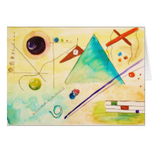 Kandinsky Abstract art Greeting Cards