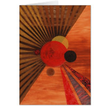 Kandinsky Abstract art Greeting Cards