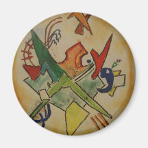 Kandinsky Abstract Art Magnets