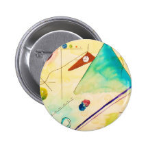Kandinsky Abstract art Pin