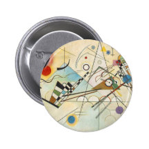 Kandinsky Abstract art Pin