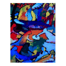 Kandinsky Abstract art Post Cards
