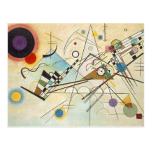Kandinsky Abstract art Postcard