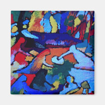 Kandinsky Abstract art Refrigerator Magnet