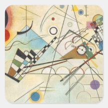 Kandinsky Abstract art Sticker