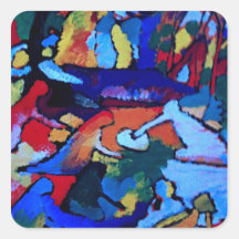 Kandinsky Abstract art Stickers