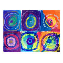 kandinsky circles post cards