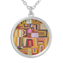 Kandinsky Compensation Rose Necklace