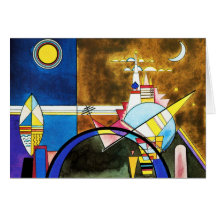 Kandinsky Great Gate of Kiev Note Card