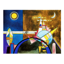 Kandinsky Great Gate of Kiev Postcard