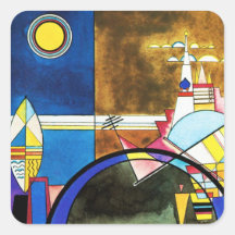 Kandinsky Great Gate of Kiev Stickers