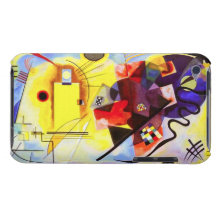 Kandinsky Yellow Red Blue iPod Touch Case