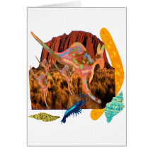kangaroo,Aborigin,Australia collection Cards